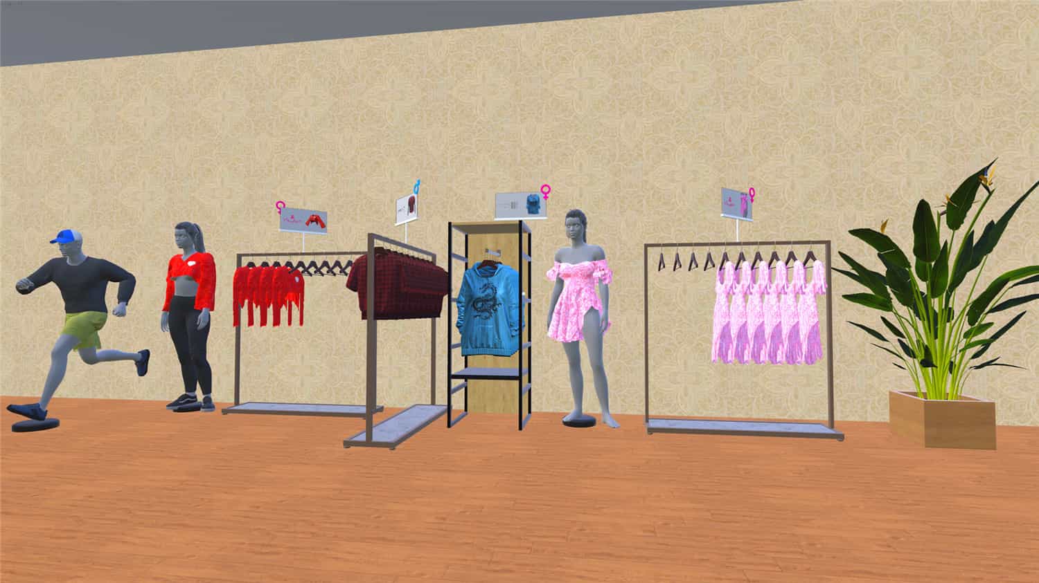 服装店模拟/Clothing Store Simulator|官方简体中文|支持键盘.鼠标
